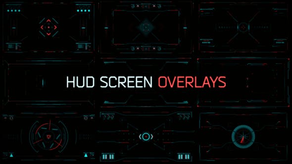 HUD Screen Overlays - Videohive 23157062 Download