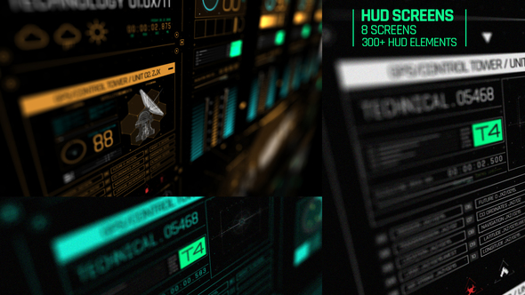 HUD Screens - Download Videohive 22837246