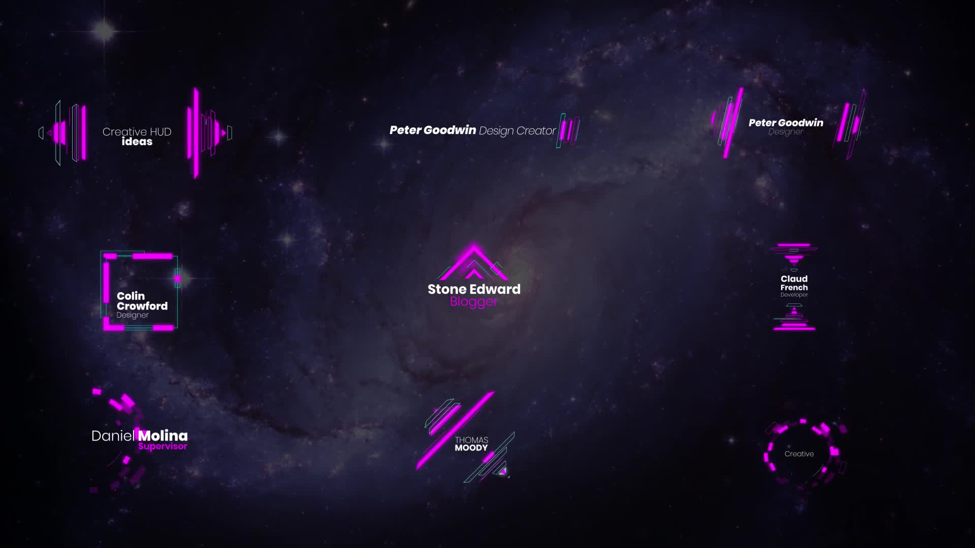 HUD Space X Lower Thirds Videohive 36566353 After Effects Image 1