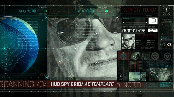 HUD Spy Grid - Videohive Download 23225338