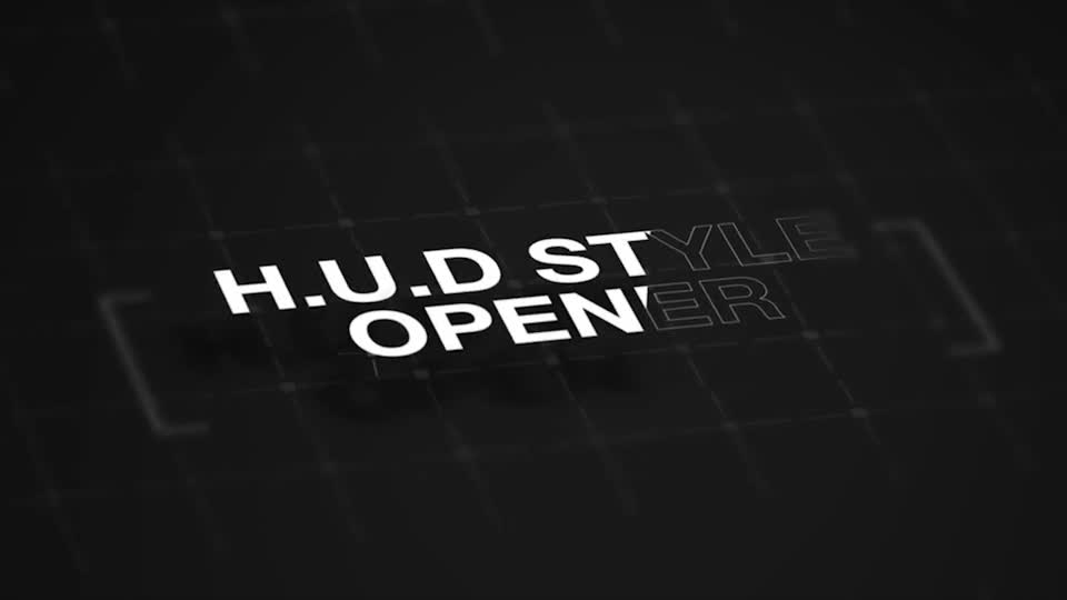 HUD Style Opener Videohive 16571153 After Effects Image 1
