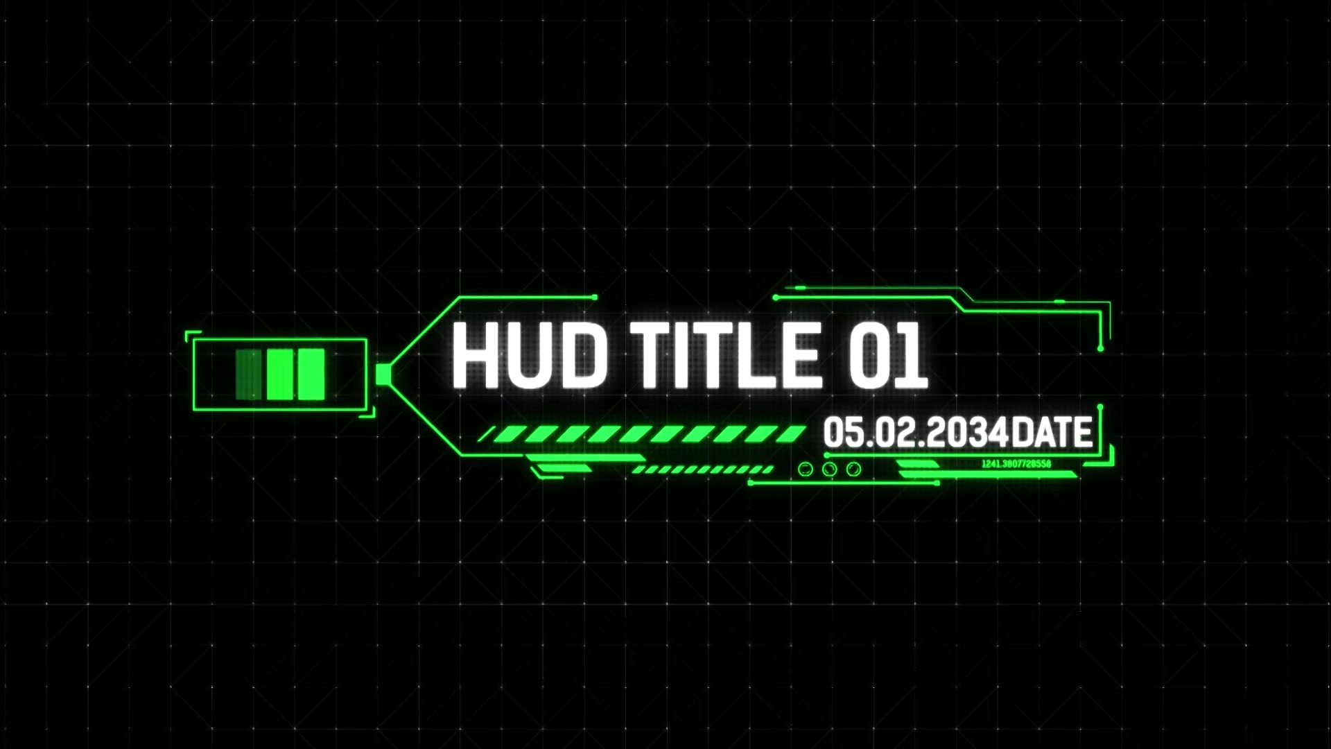 HUD Titles Videohive 27879249 Premiere Pro Image 4
