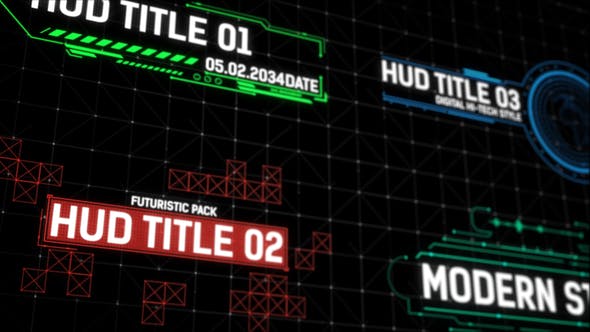 HUD Titles - 27879249 Download Videohive