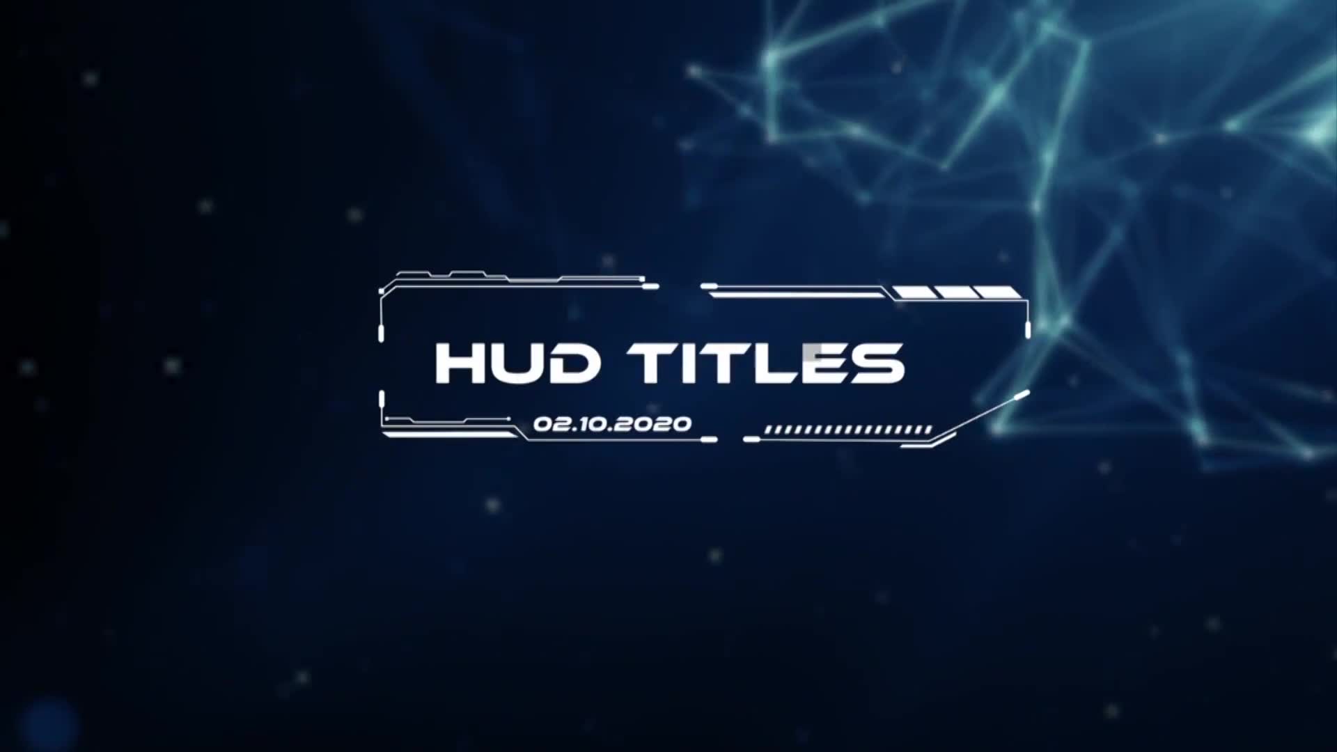 HUD Titles Videohive 29690952 Apple Motion Image 3