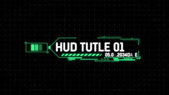 HUD Titles - Download 29679361 Videohive