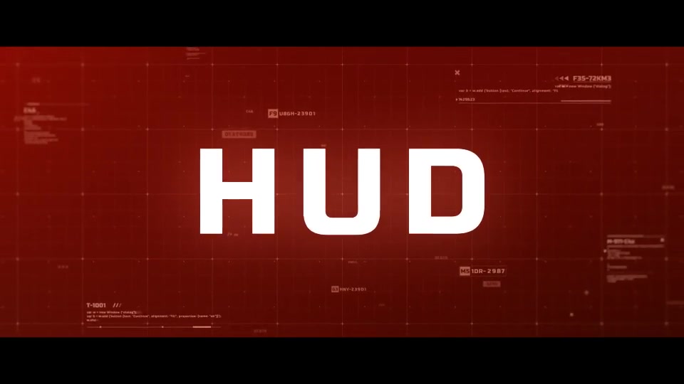 Hud Titles - Download Videohive 17121099