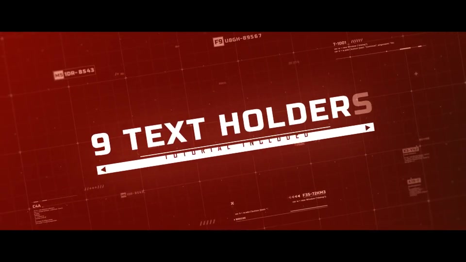 Hud Titles - Download Videohive 17121099