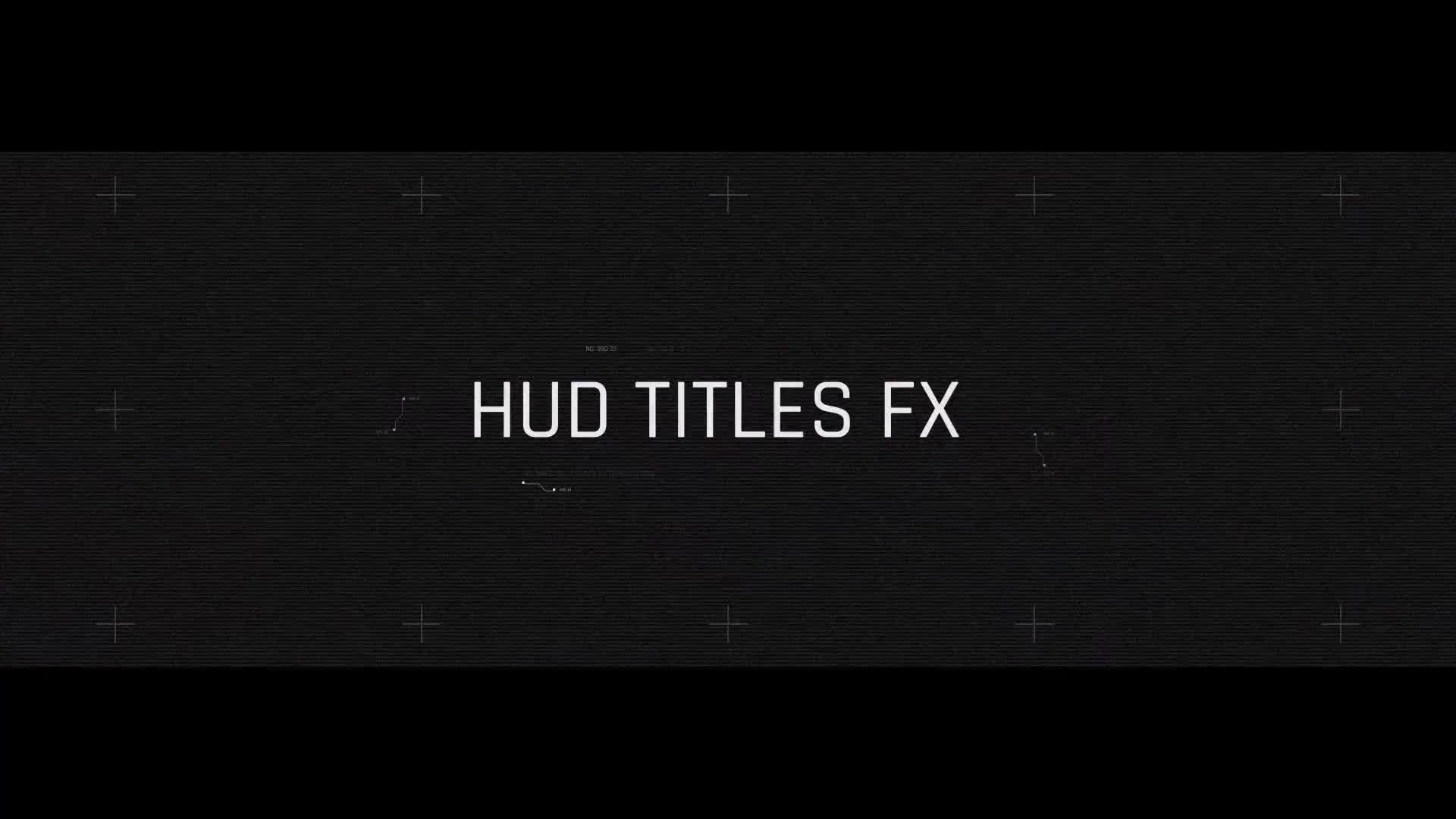 HUD Titles FX - Download Videohive 20177970