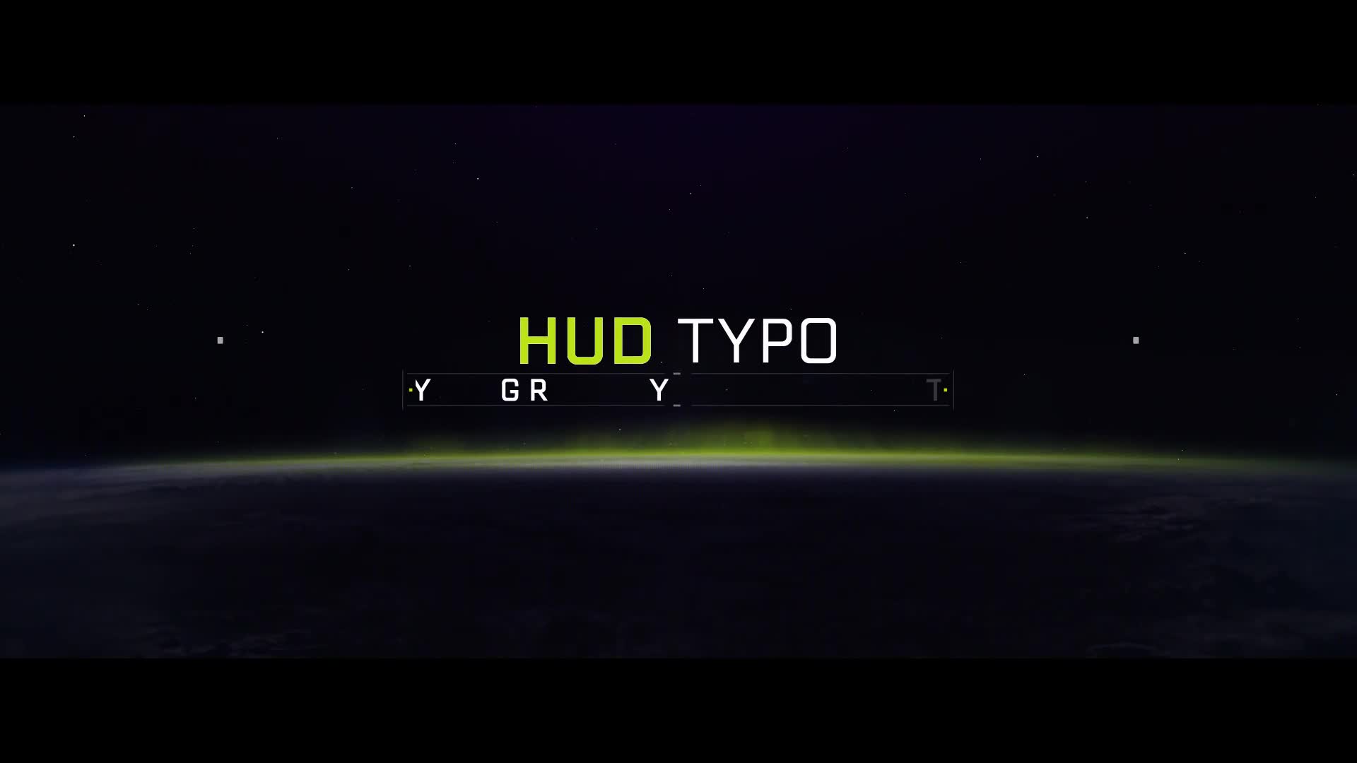 HUD Typo and Elements Videohive 36133340 After Effects Image 1