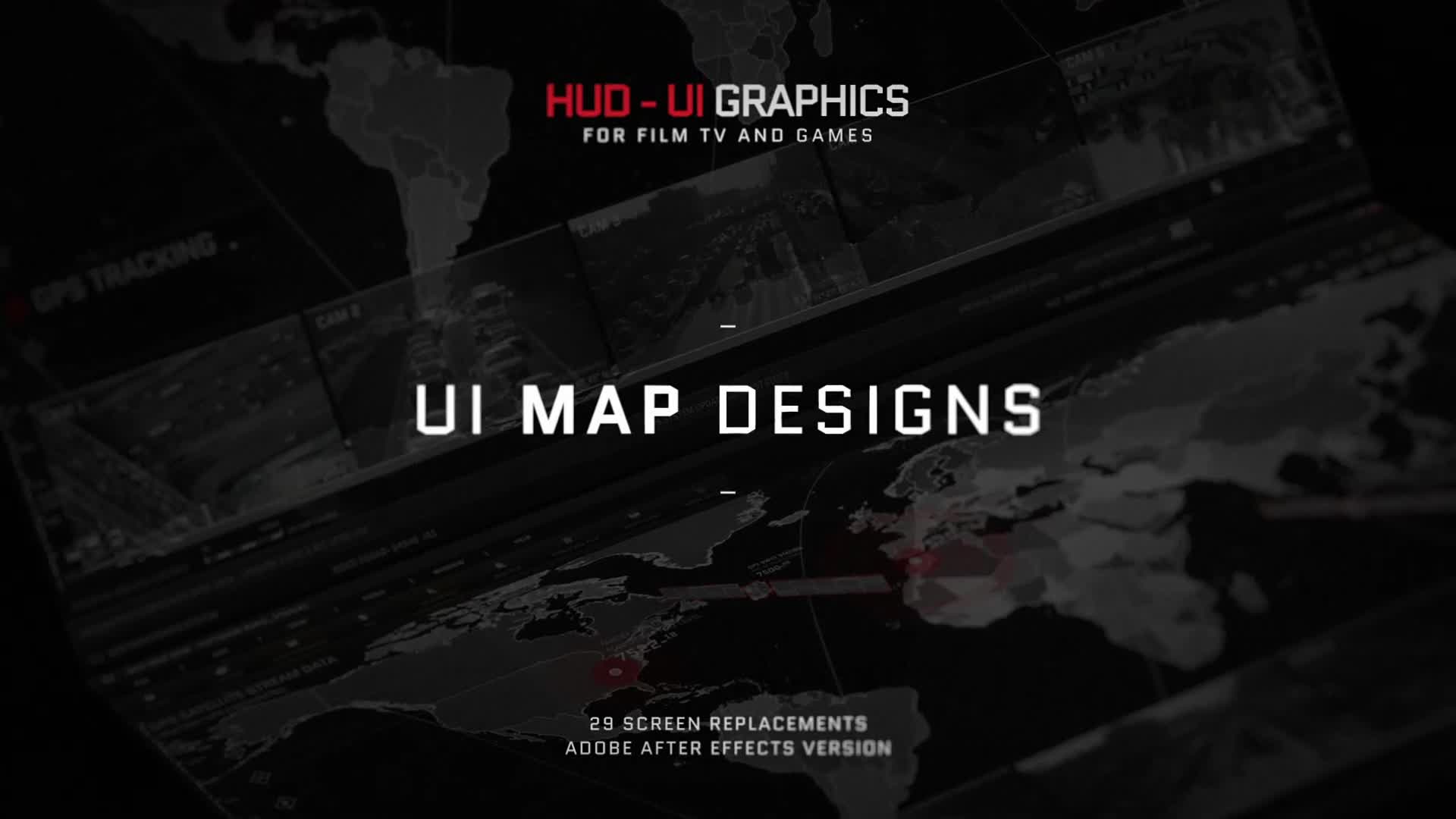 HUD UI Map Designs Videohive 35936122 After Effects Image 1
