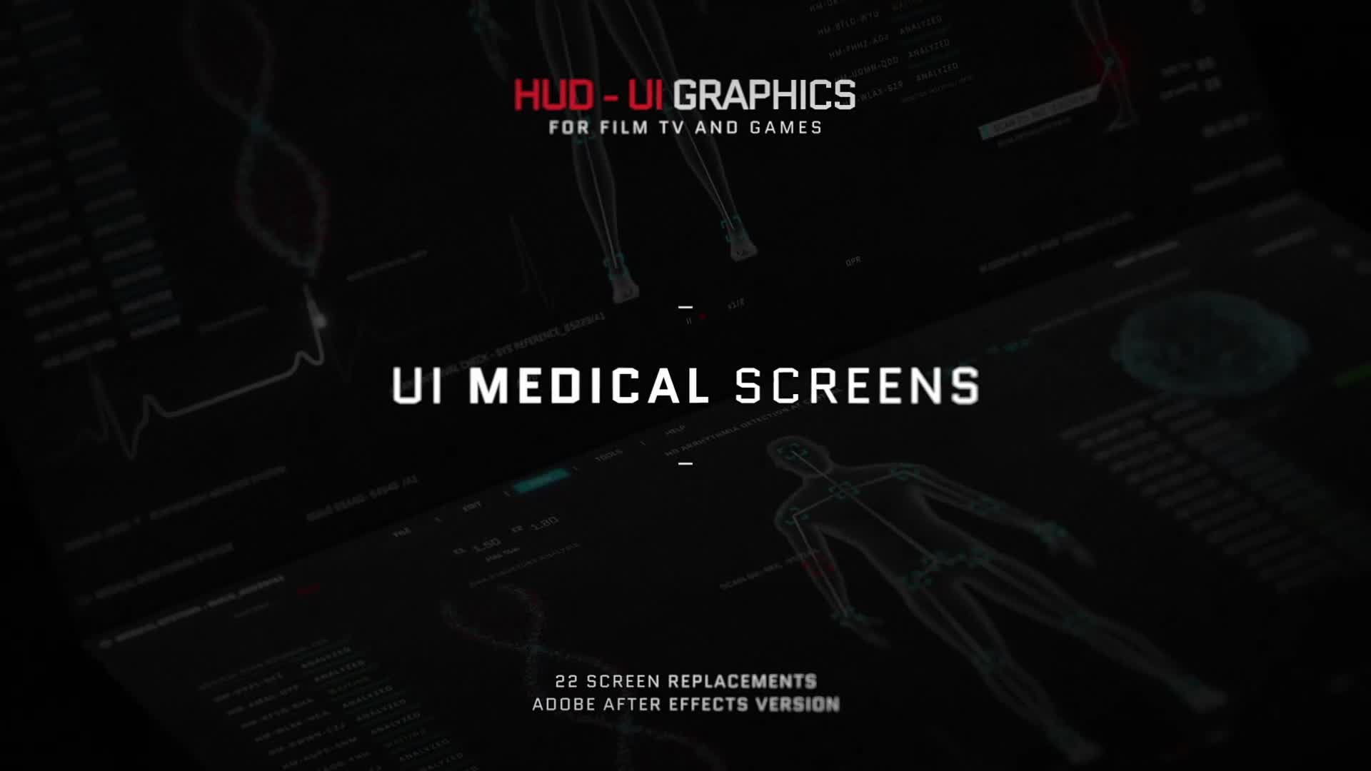 HUD UI Medical Screens Videohive 35849621 After Effects Image 1