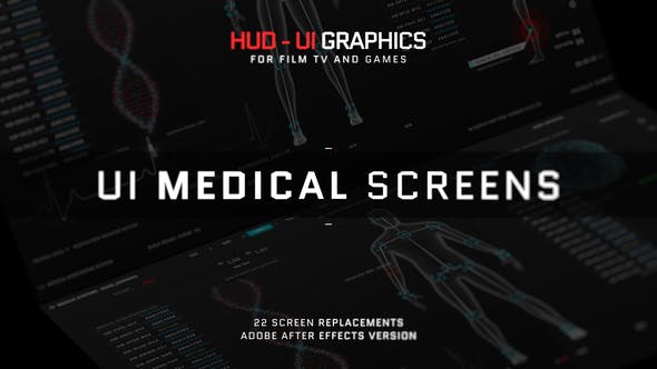 HUD UI Medical Screens - Download 35849621 Videohive