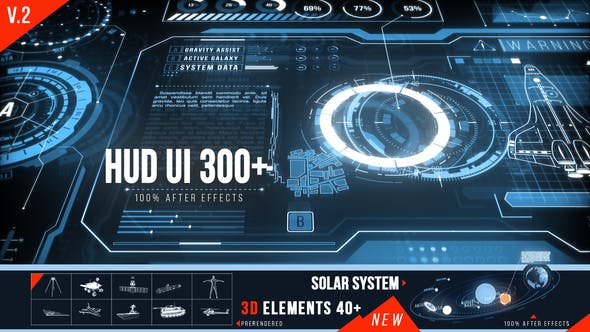 HUD UI Pack 300+ - 21436542 Download Videohive