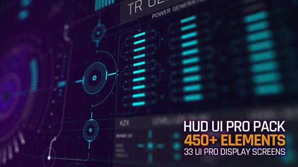 HUD UI Pro Pack - Videohive Download 23822700