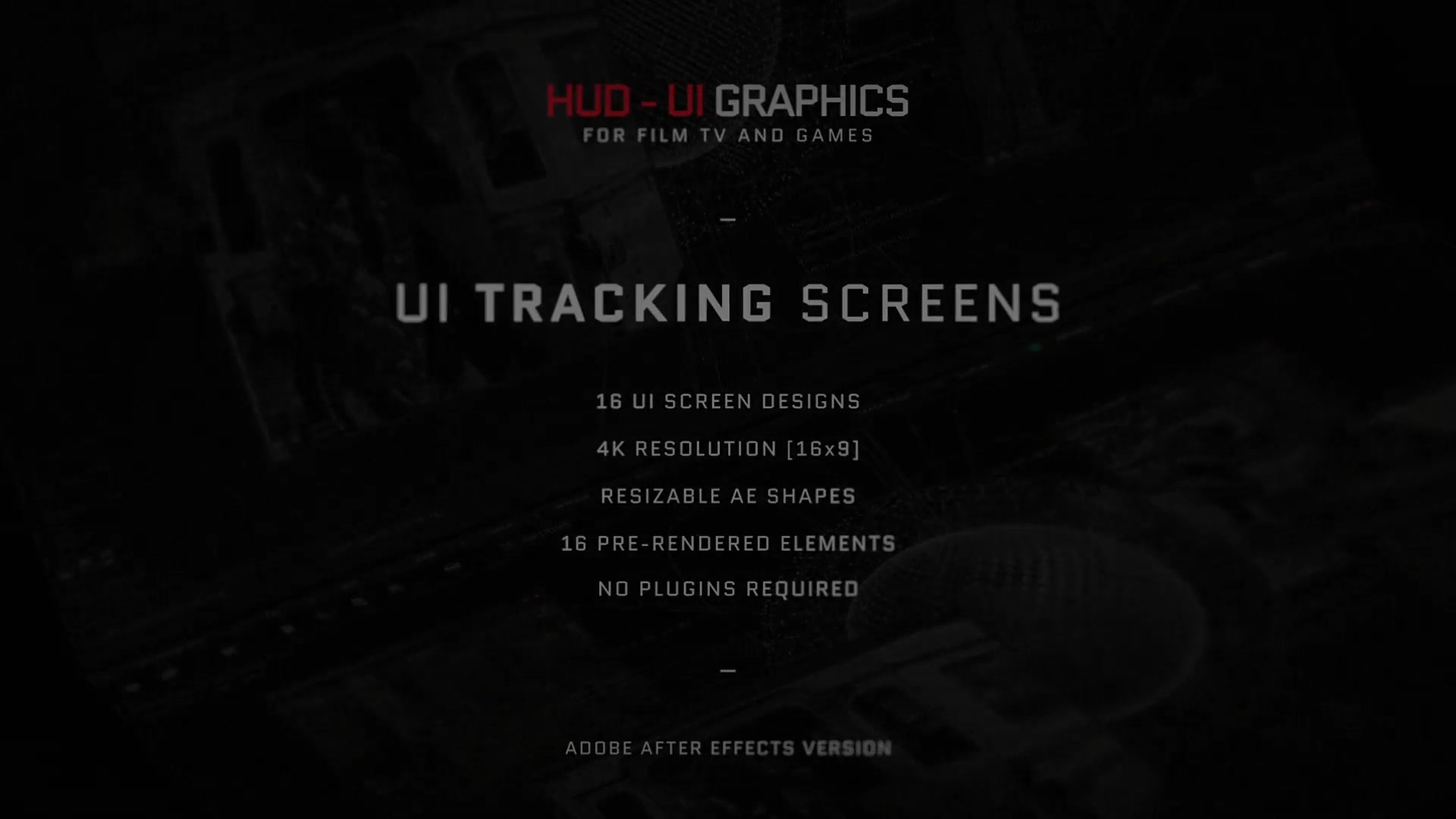 HUD UI Tracking Screens Videohive 36190487 After Effects Image 12
