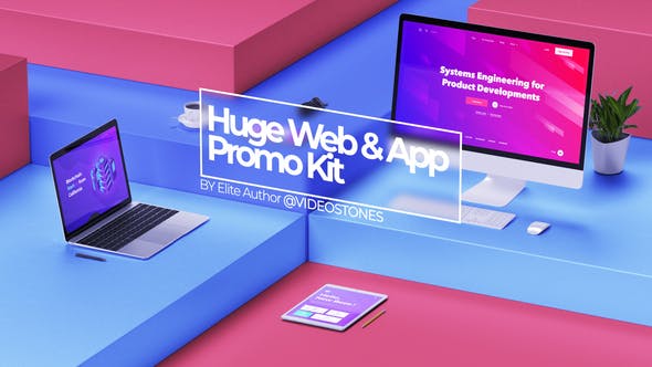 Huge Web Promo & App Promo Kit - Download 24175023 Videohive