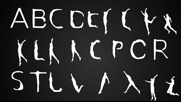 Human Typeface | After Effects Template - Videohive Download 16172580