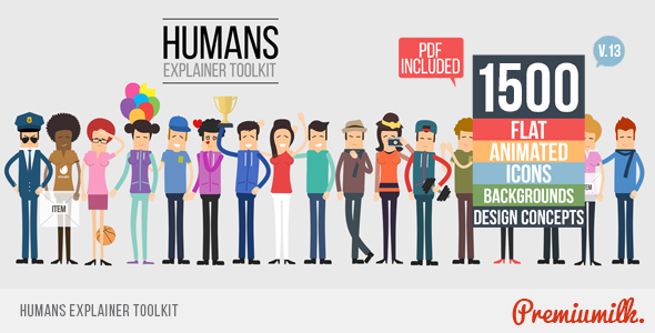 Humans Explainer Toolkit - Download Videohive 17152310
