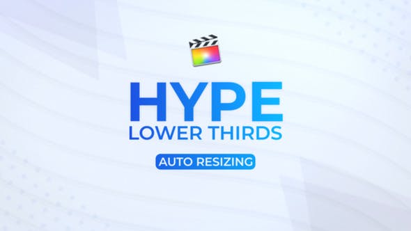 HYPE Lower Thirds - Download Videohive 22453537