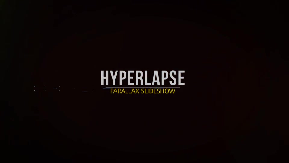 Hyperlapse Parallax Slideshow - Download Videohive 16459212