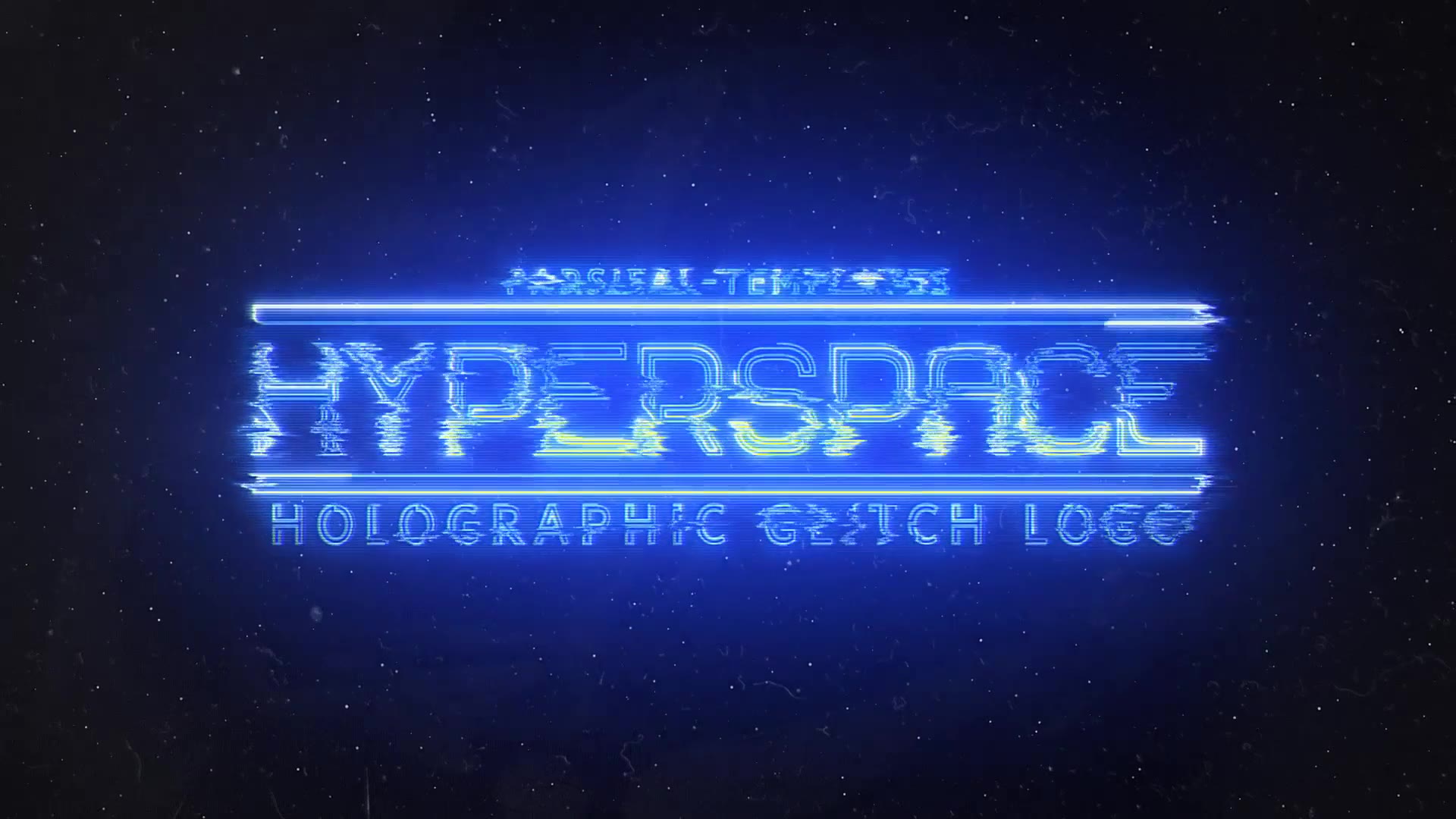 Hyperspace | Holographic Glitch Logo Videohive 25366690 After Effects Image 2
