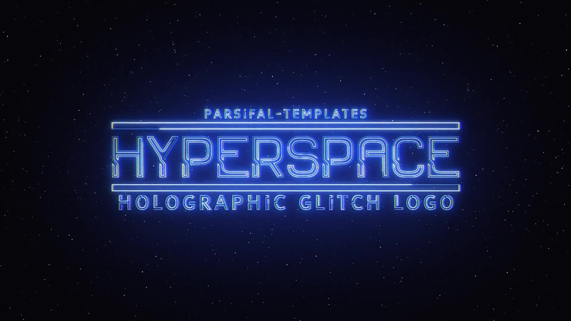 Hyperspace | Holographic Glitch Logo Videohive 25366690 After Effects Image 3