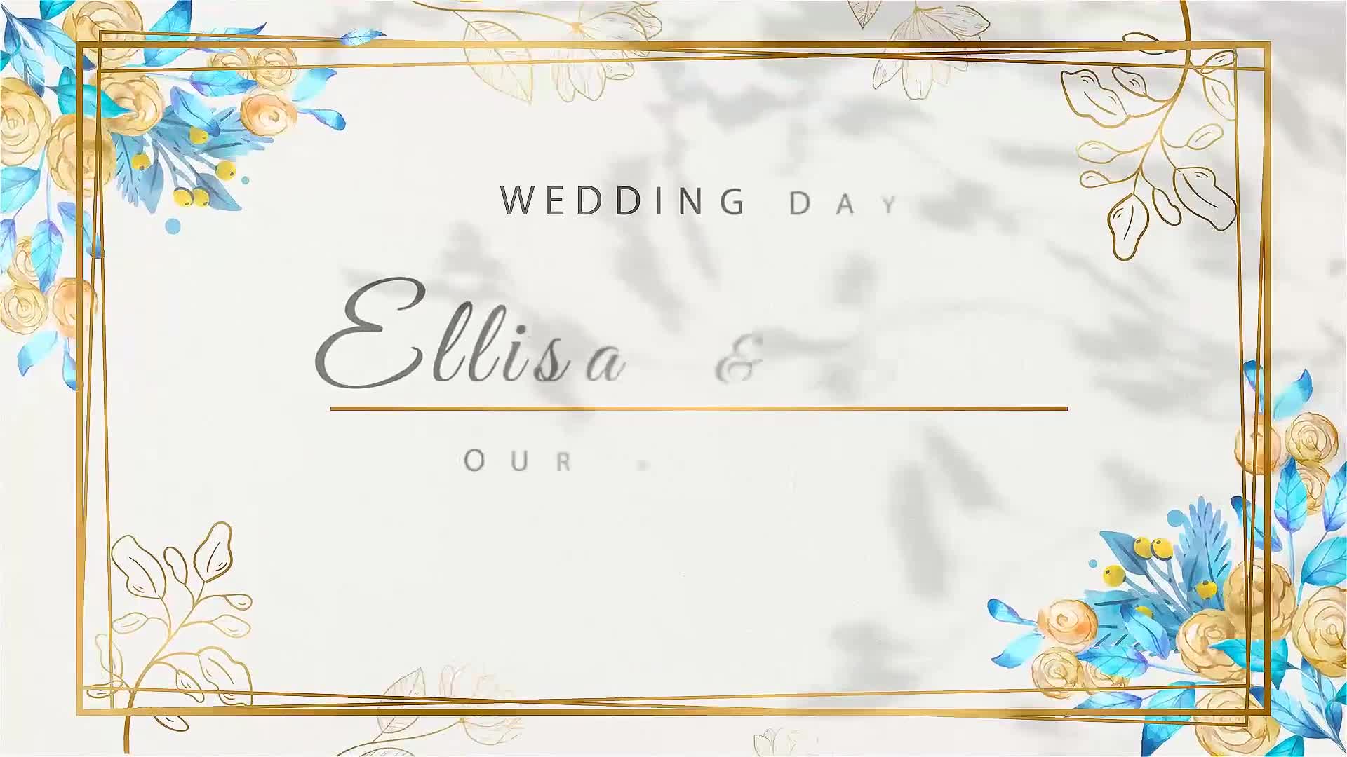 I Love You Wedding Slideshow Videohive 37736431 After Effects Image 1