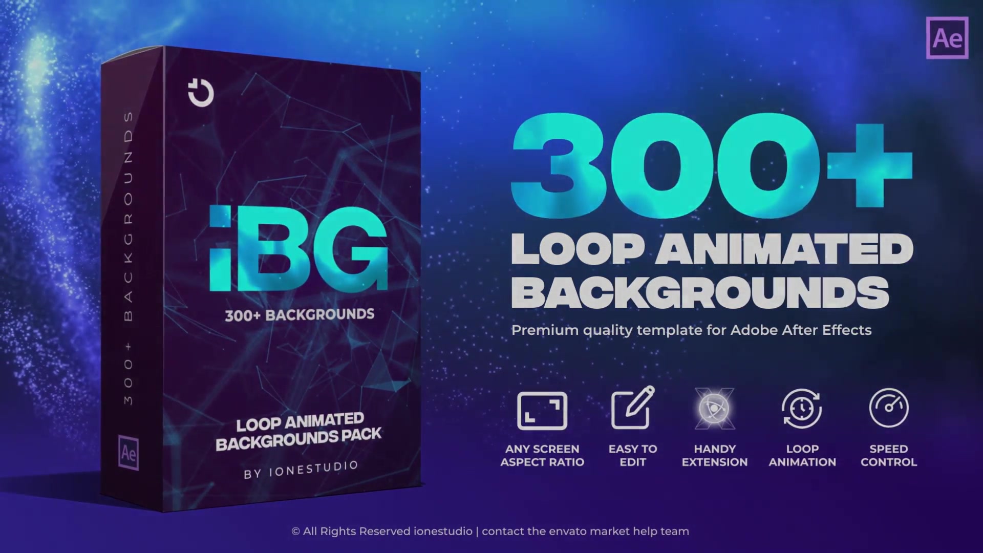 iBG | 300+ Loop Backgrounds Videohive 35090369 After Effects Image 13