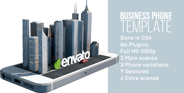 iBusiness Phone iPhone 5s and Android App Promo - Download Videohive 7517855