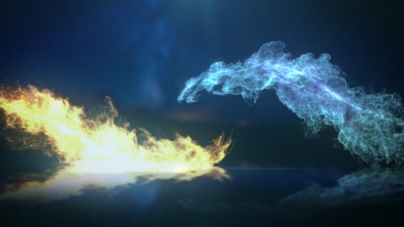 Ice And Fire Logo - Download Videohive 19847721