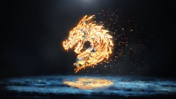 Ice and Flame Logo - Download 23354085 Videohive