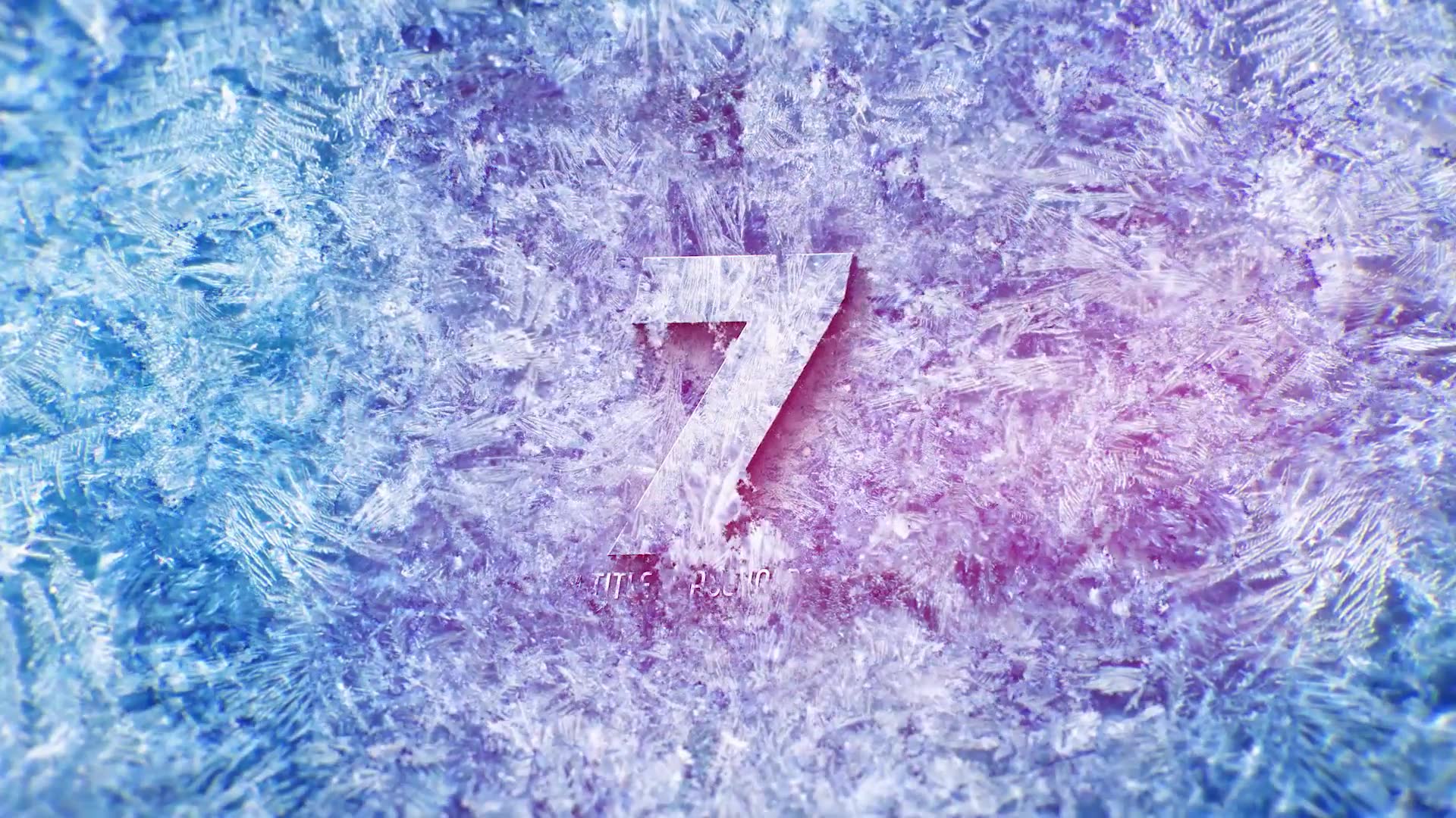 Ice Countdown | Winter Logo Opener Videohive 34869874 After Effects Image 4
