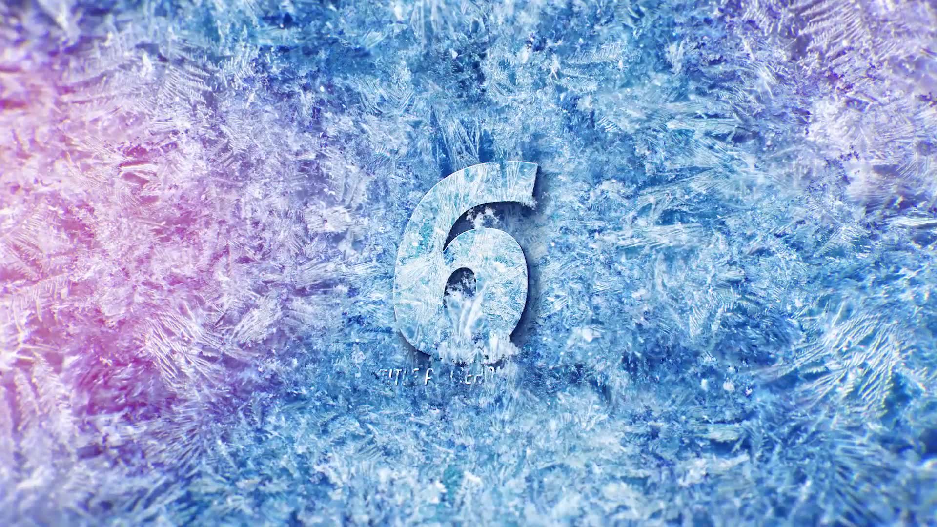 Ice Countdown | Winter Logo Opener Videohive 34869874 After Effects Image 5