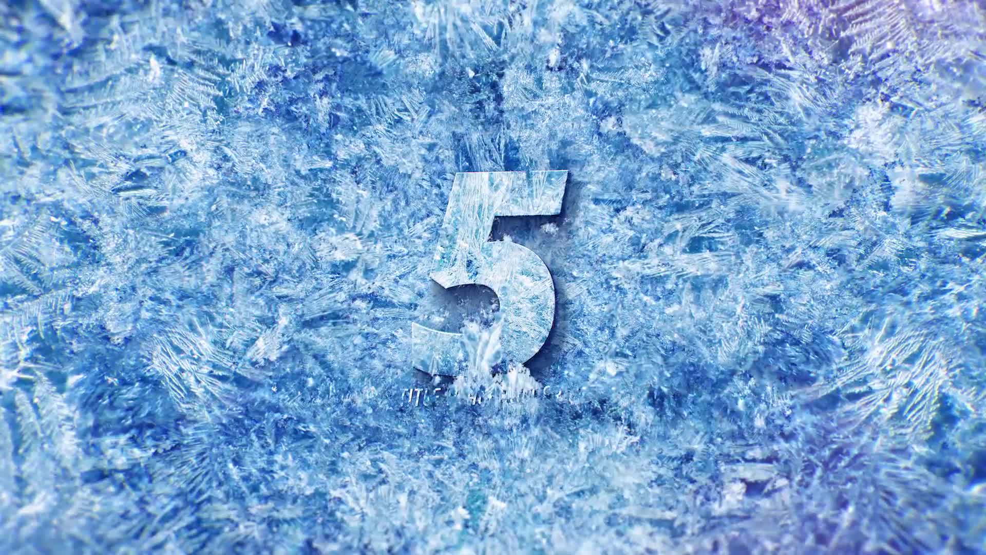 Ice Countdown | Winter Logo Opener Videohive 34869874 After Effects Image 6