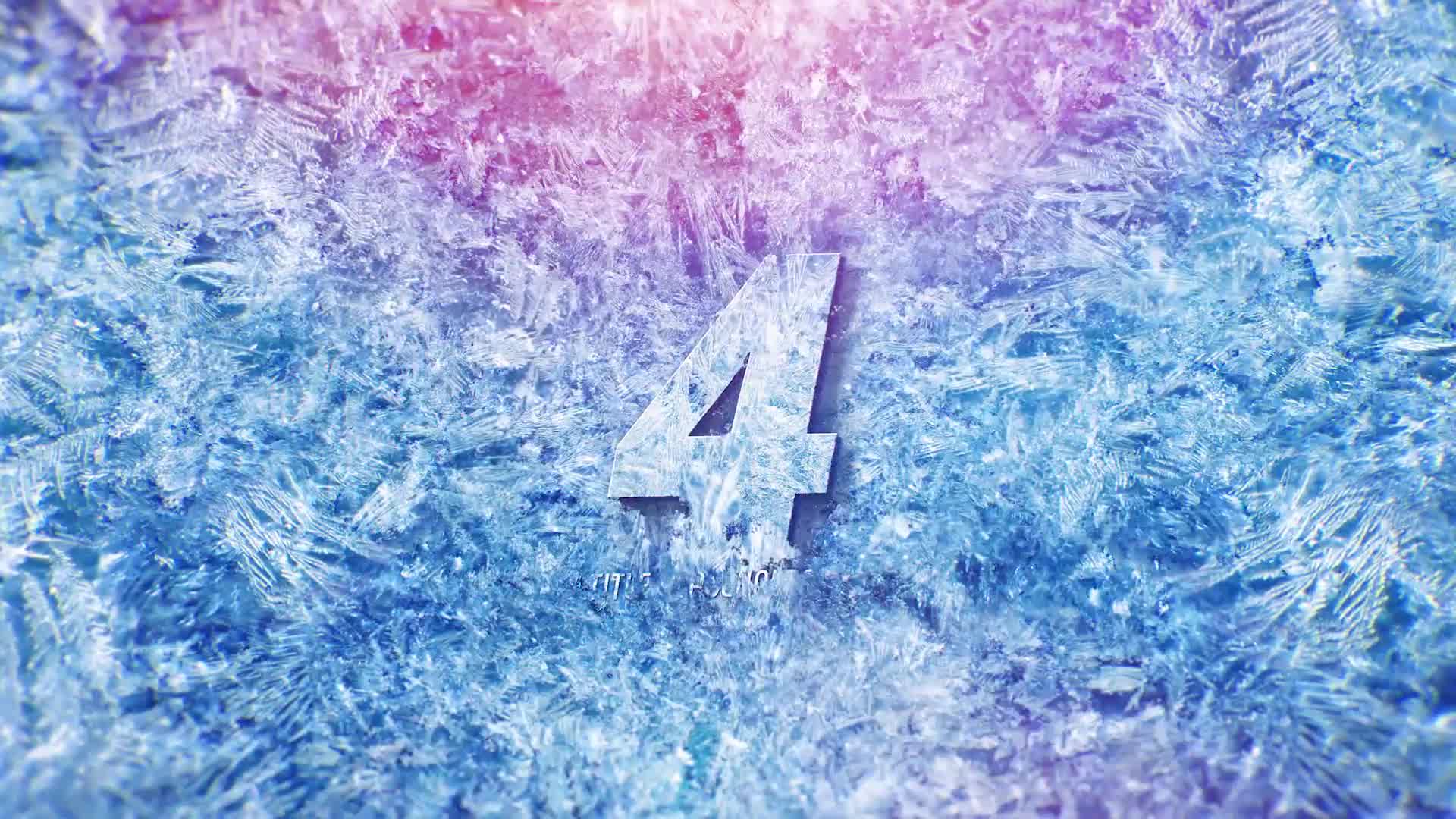 Ice Countdown | Winter Logo Opener Videohive 34869874 After Effects Image 7