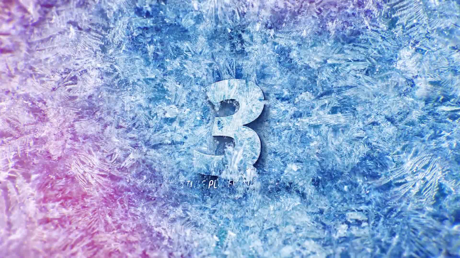Ice Countdown | Winter Logo Opener Videohive 34869874 After Effects Image 8