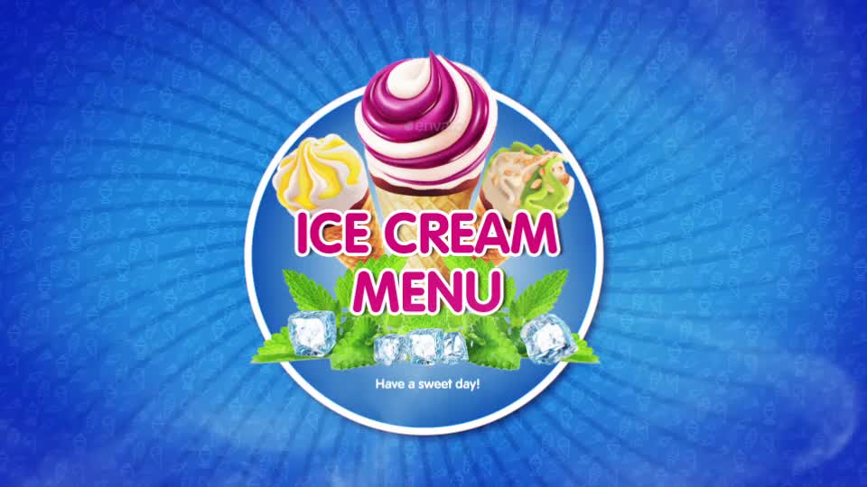 Ice Cream Menu - Download Videohive 22046725