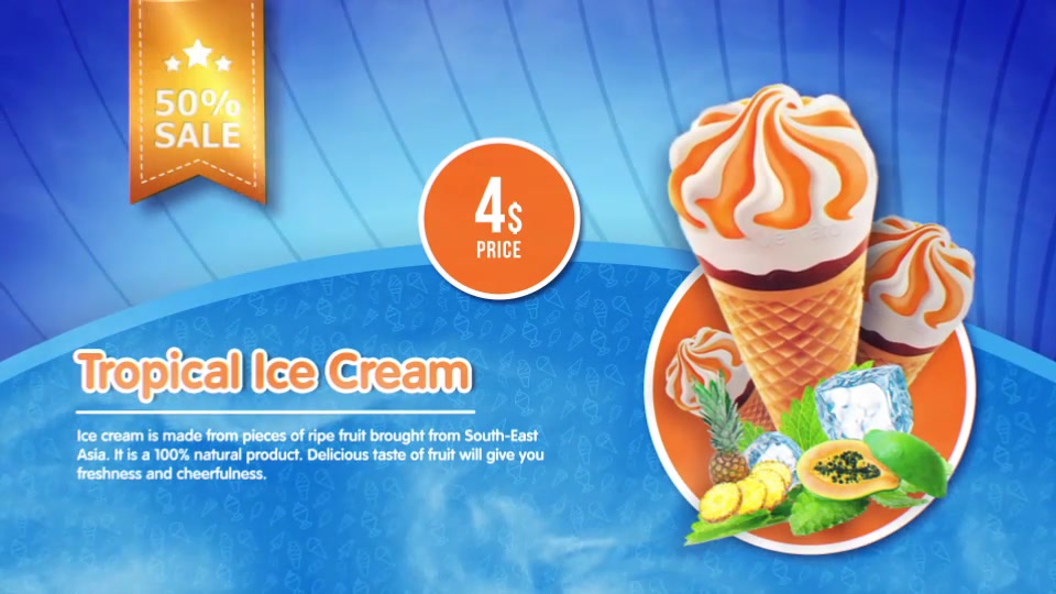 Ice Cream Menu - Download Videohive 22046725