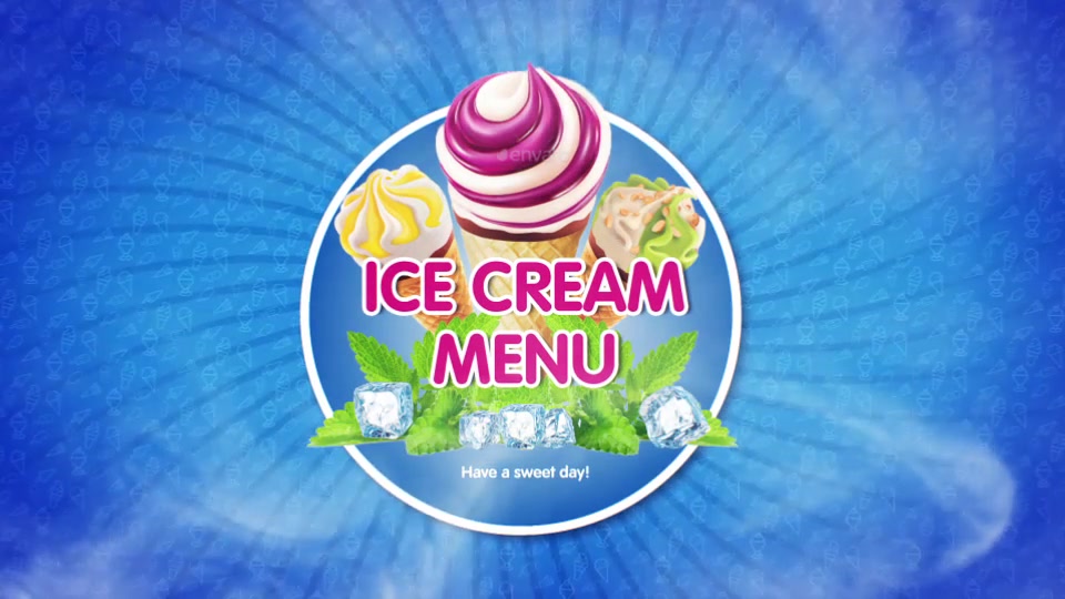 Ice Cream Menu - Download Videohive 22046725