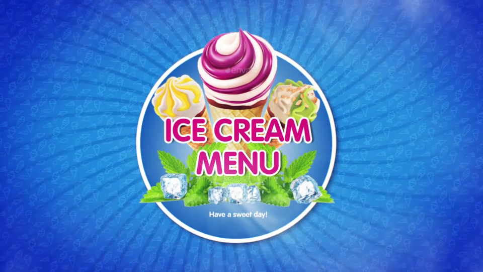 Ice Cream Menu - Download Videohive 22046725