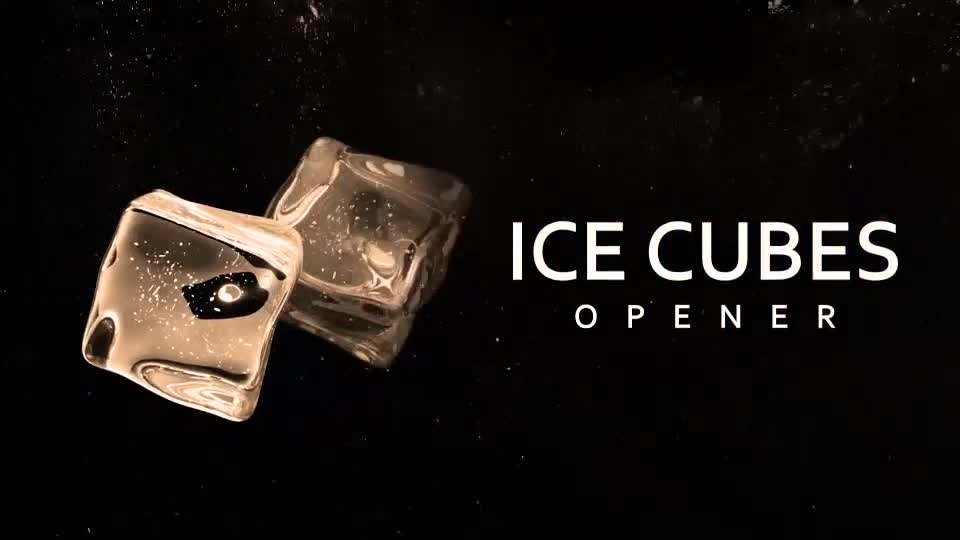 Ice cubes opener Videohive 10767522 After Effects Image 1