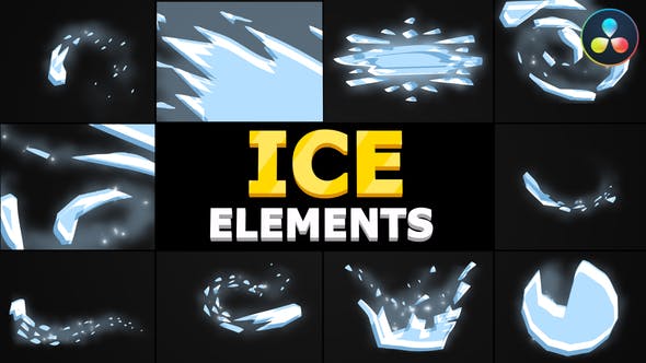 Ice Elements | DaVinci Resolve - Download Videohive 35755707