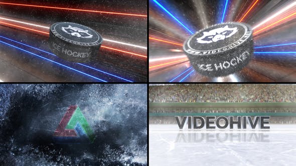 Ice Hockey Logo Reveal - Download 33968592 Videohive