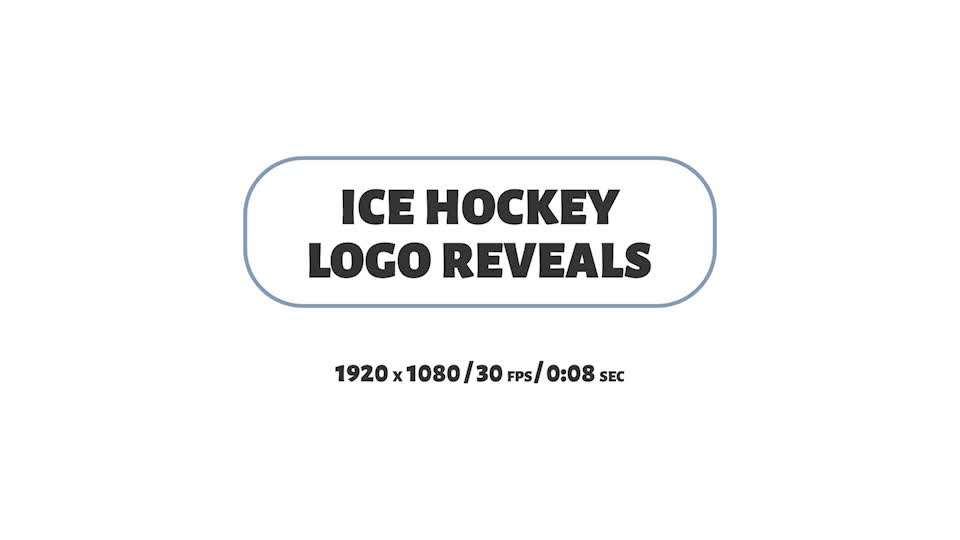 Ice Hockey Logo Reveals Videohive 22632371 After Effects Image 1