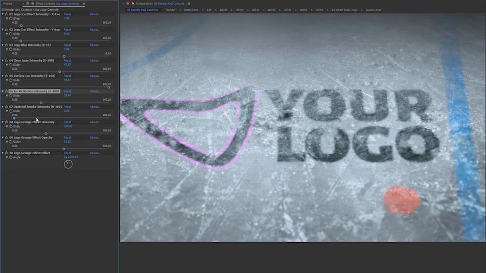 Ice Hockey Logo Reveals Videohive 22632371 After Effects Image 10