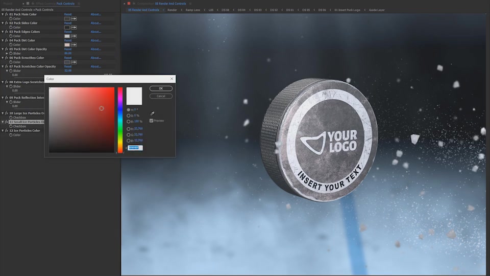 Ice Hockey Logo Reveals Videohive 22632371 After Effects Image 9