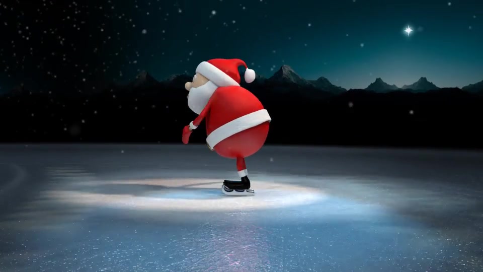 Ice Skating Santa - Download Videohive 18839308