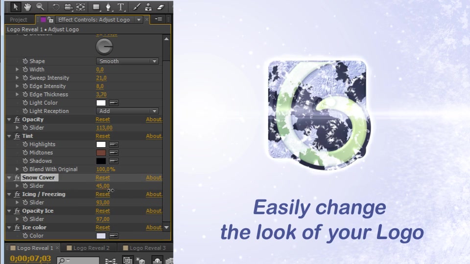 Ice & Snow Reveal - Download Videohive 142985