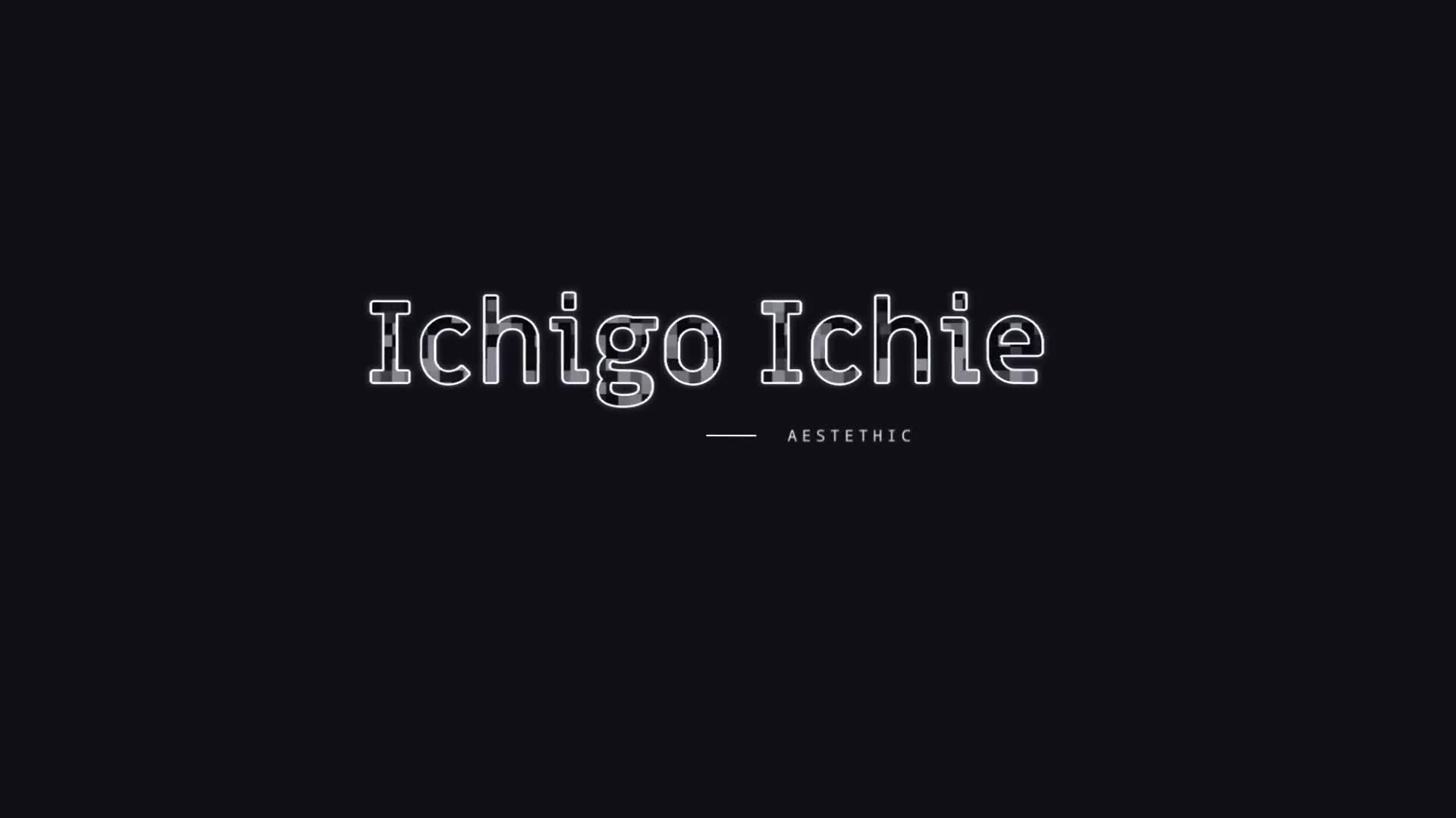 Ichigo Ichie // Aesthetic Timeline Videohive 23499010 After Effects Image 1