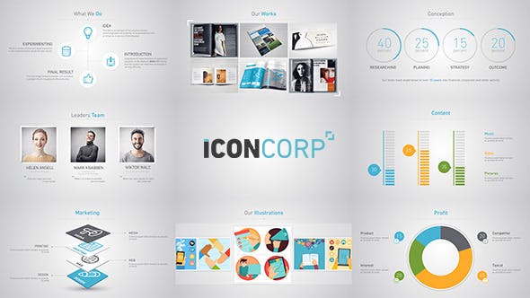 IconCorp // Corporate Promo - Videohive Download 7850682